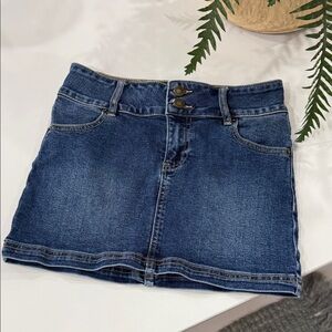 Princess Polly Indigo Denim Mini Skirt